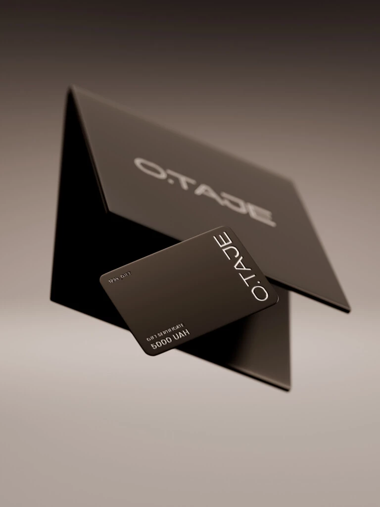 Gift certificate