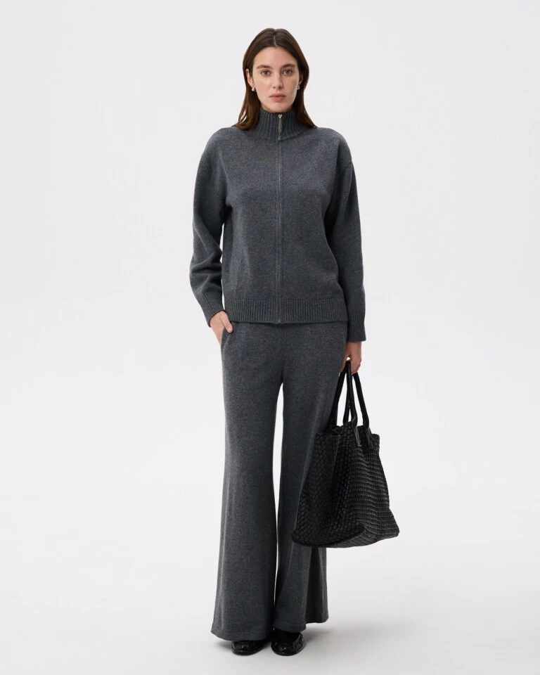 Брюки PREMIUM WOOL WIDE LEG