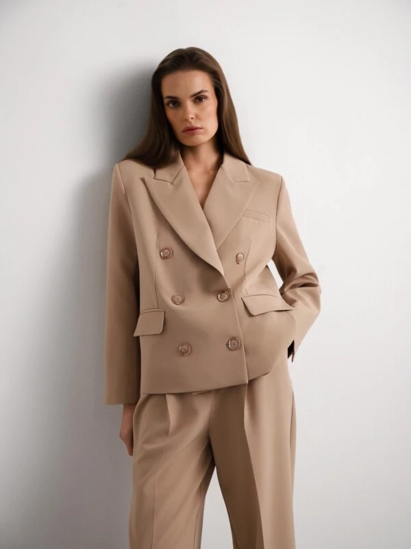 STRUCTURE double-breasted jacket