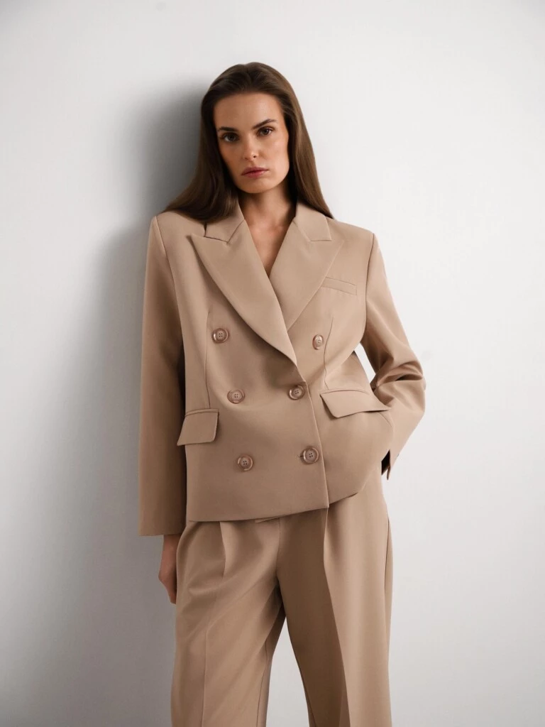 STRUCTURE double-breasted jacket
