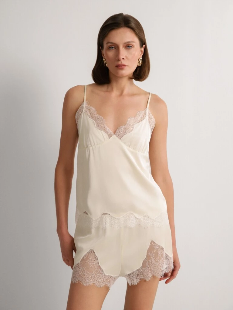 Шорти сатинові SOFT LACE