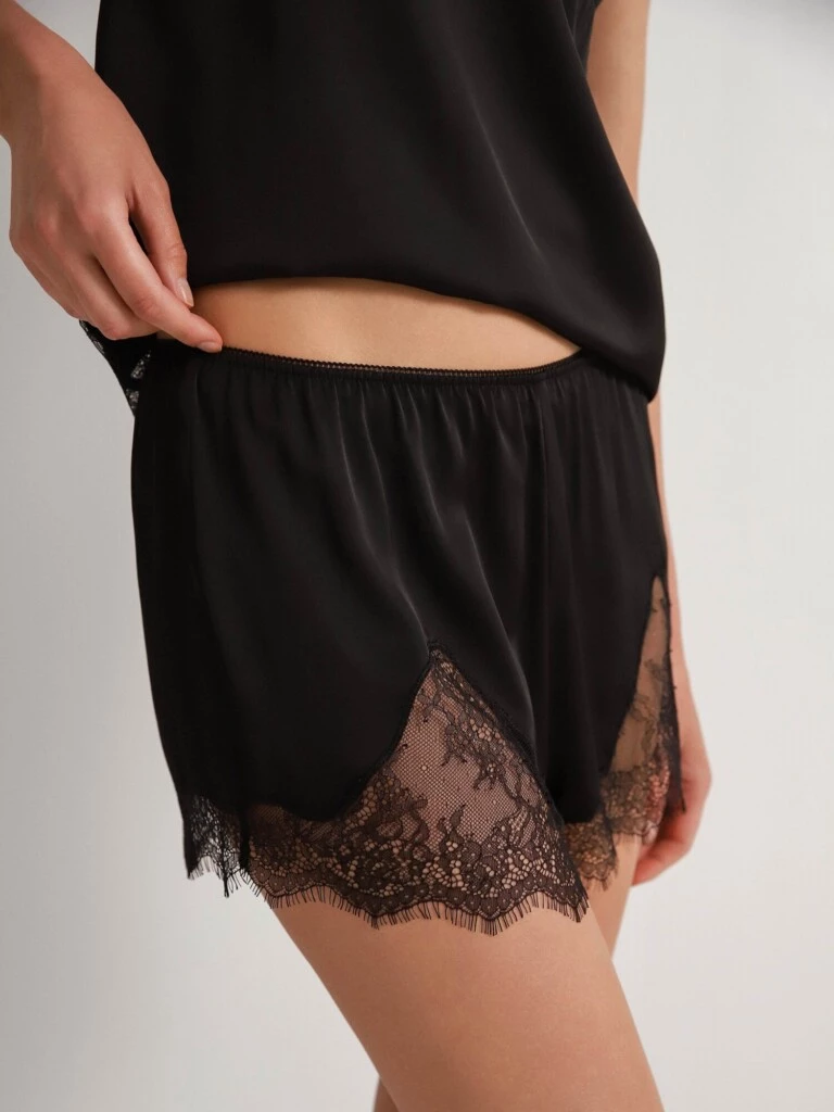 Шорти сатинові SOFT LACE