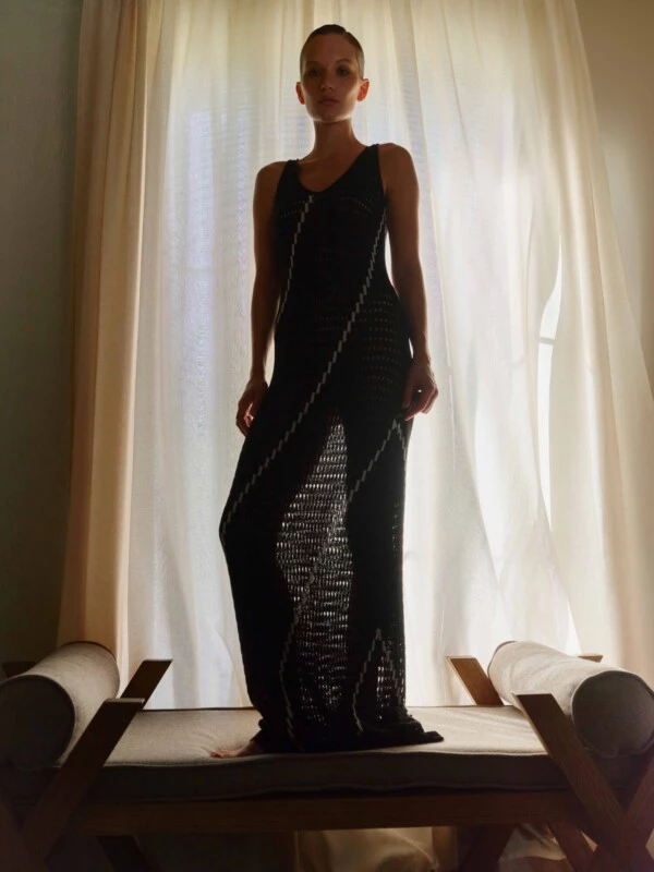 BRISA openwork dress