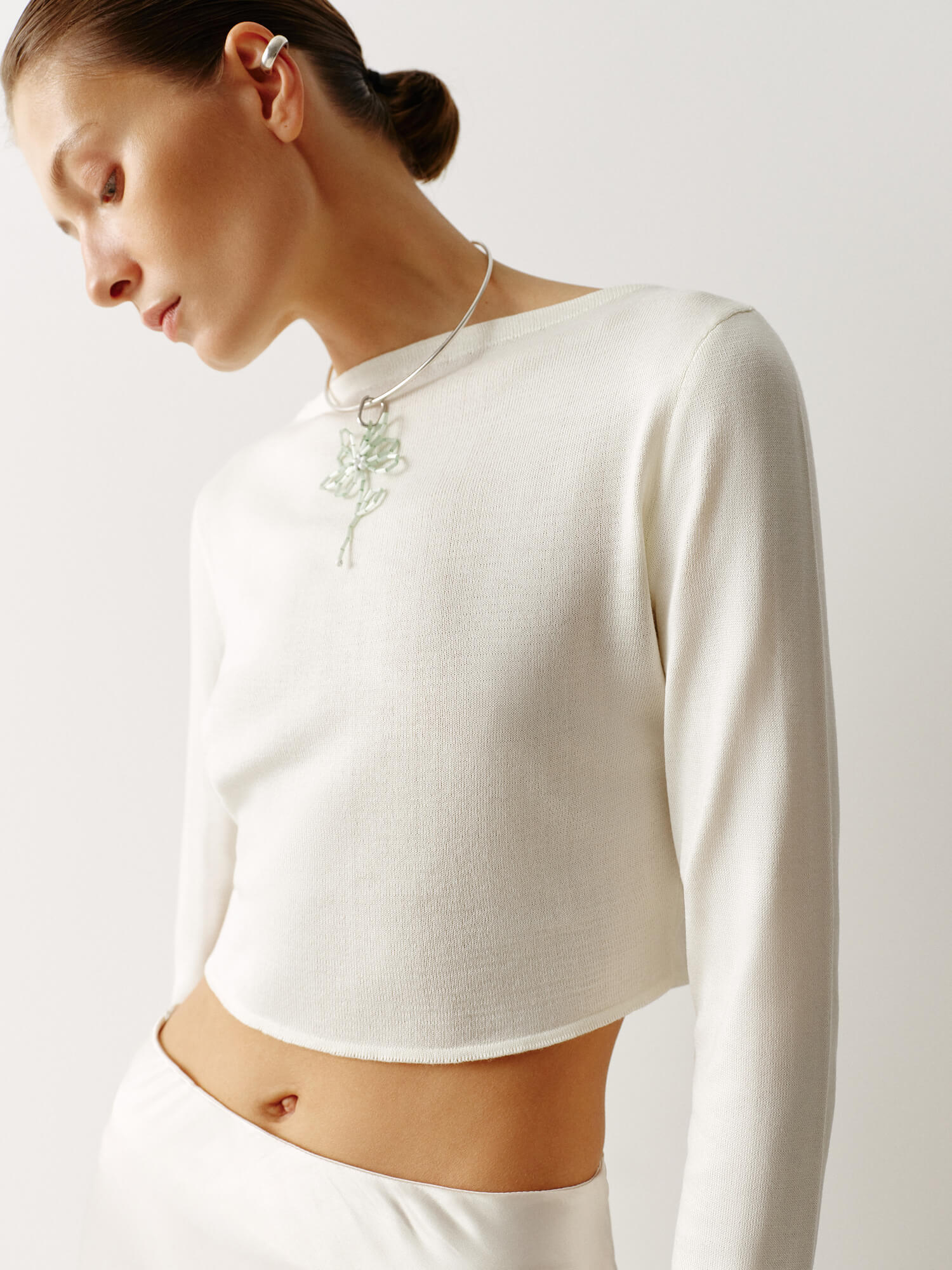 DAISY Top long Sleeve Top Crop Top O TAJE daisy-top-long-sleeve-top-crop-top-o-taje