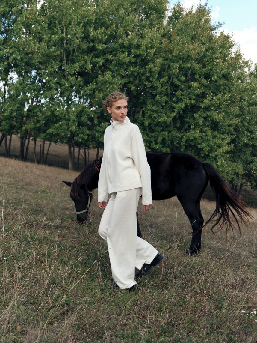 Штани PREMIUM WOOL WIDE LEG