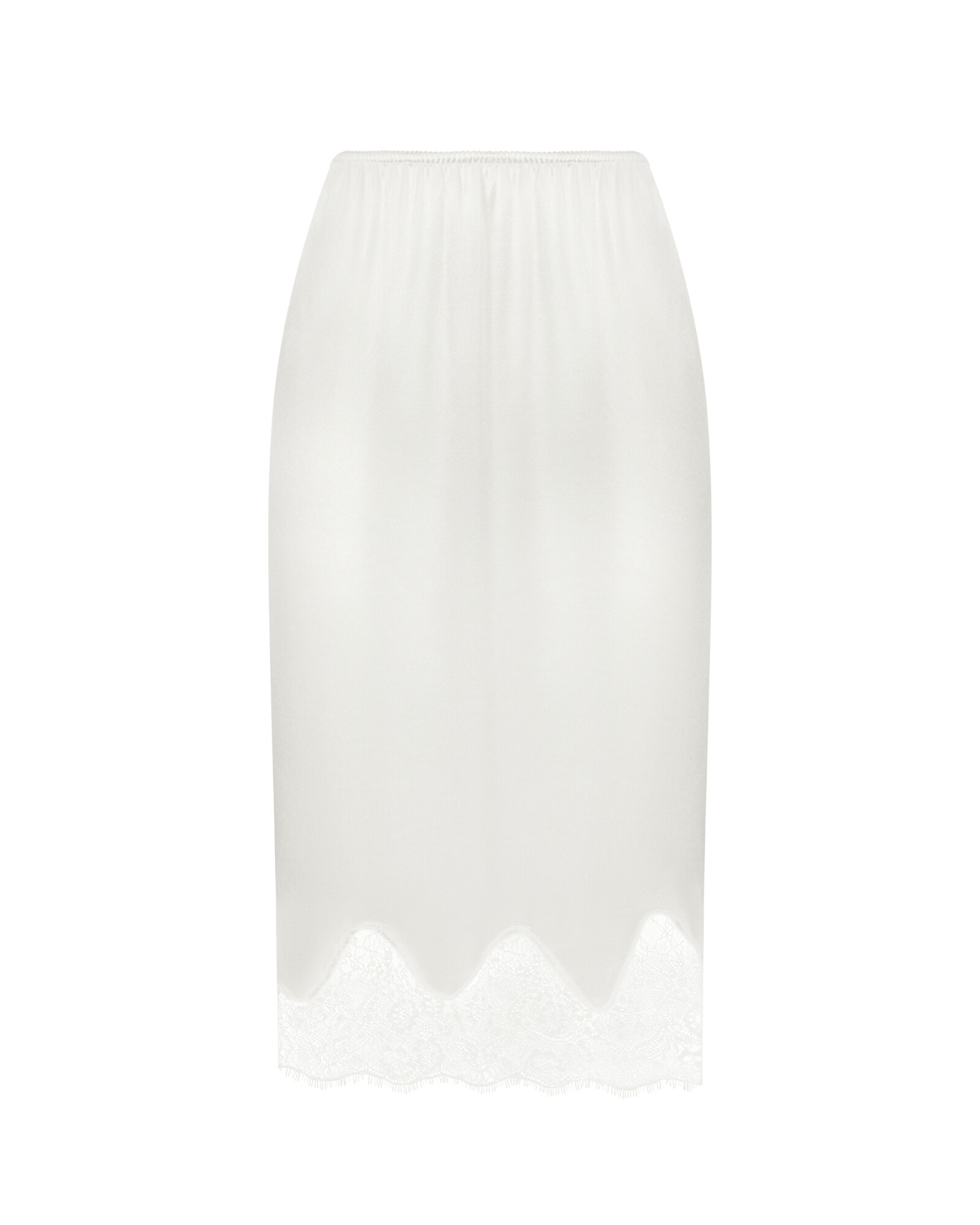 Міді спідниця сатинова LACE