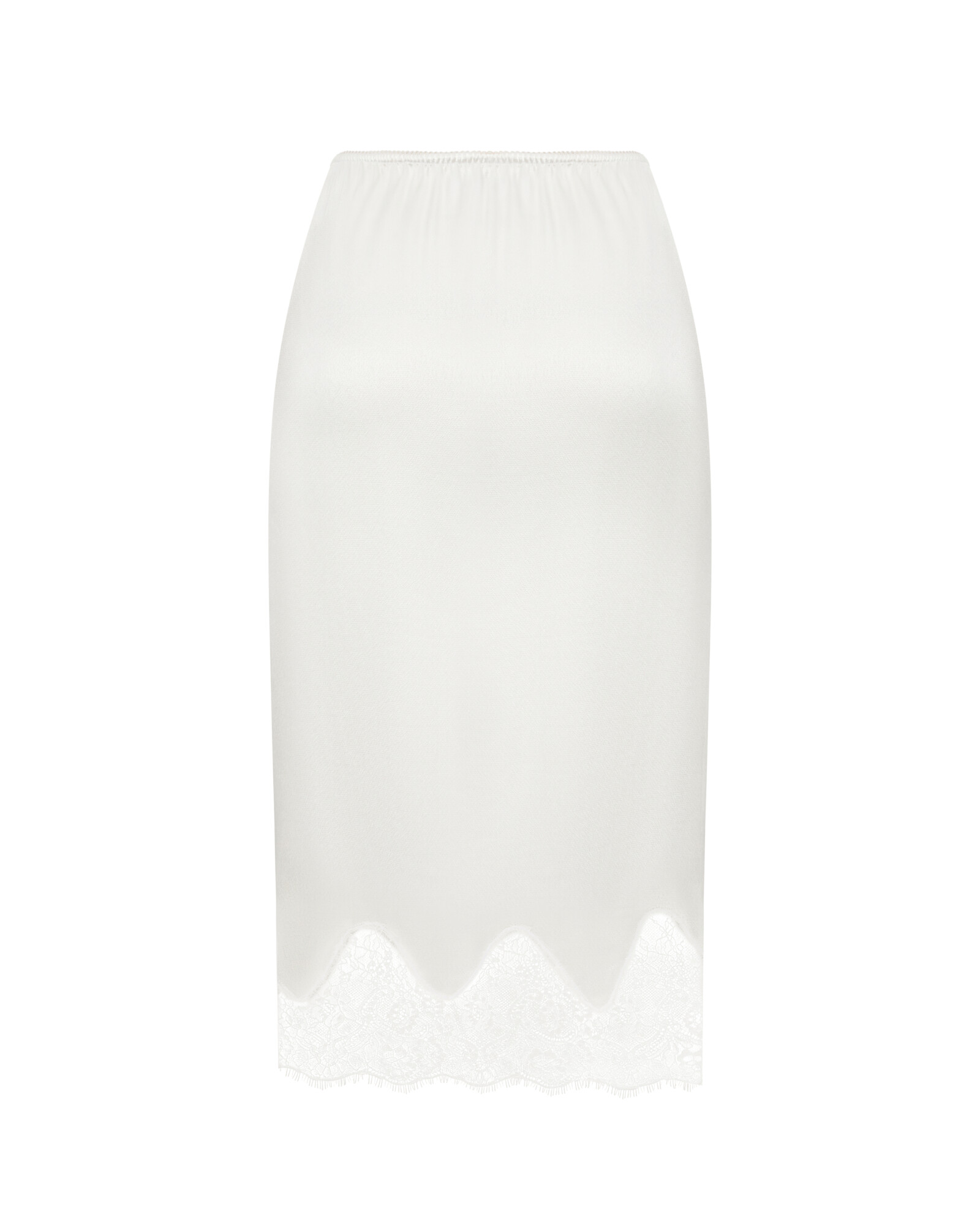 Міді спідниця сатинова LACE