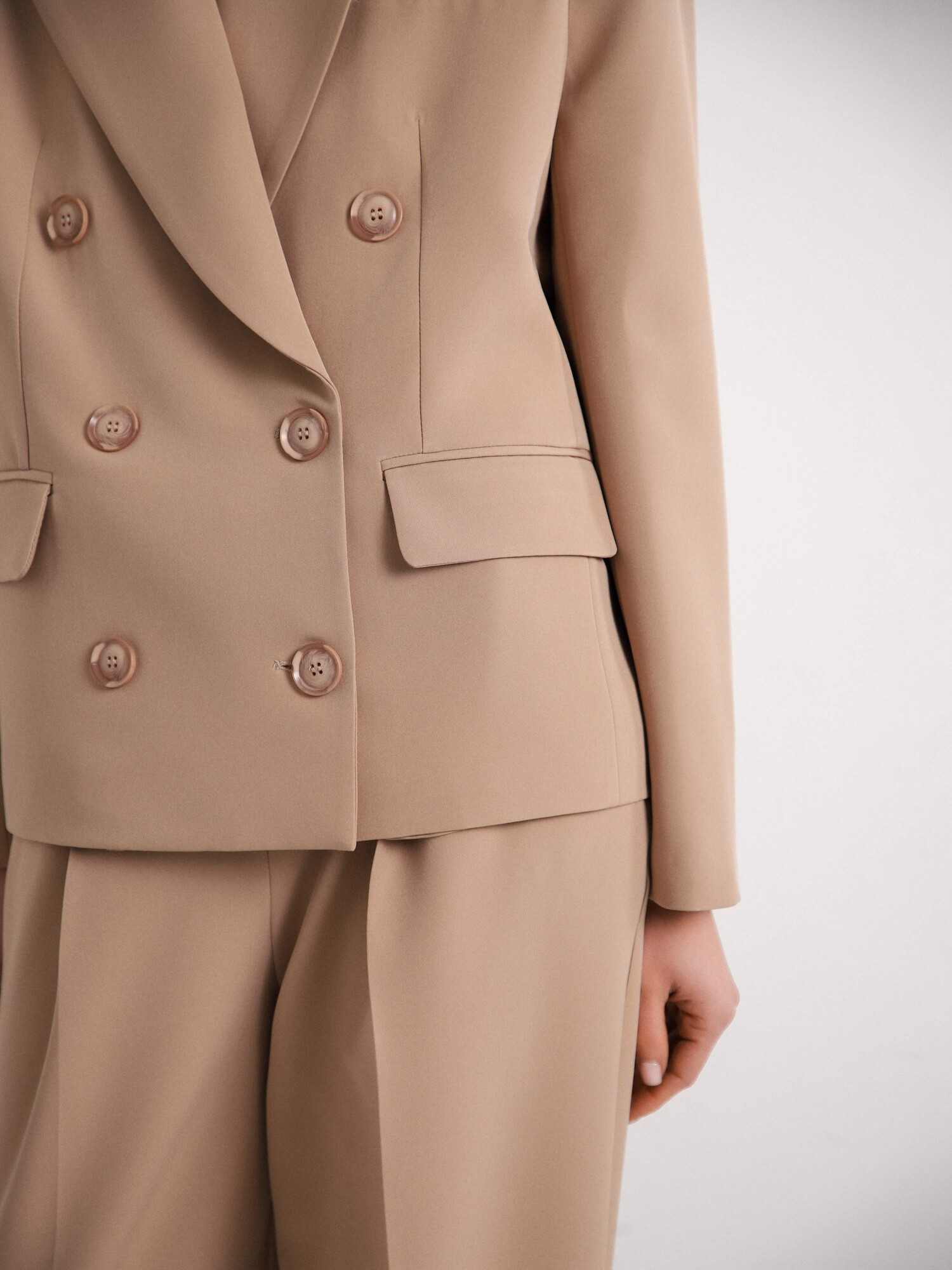 STRUCTURE double-breasted jacket