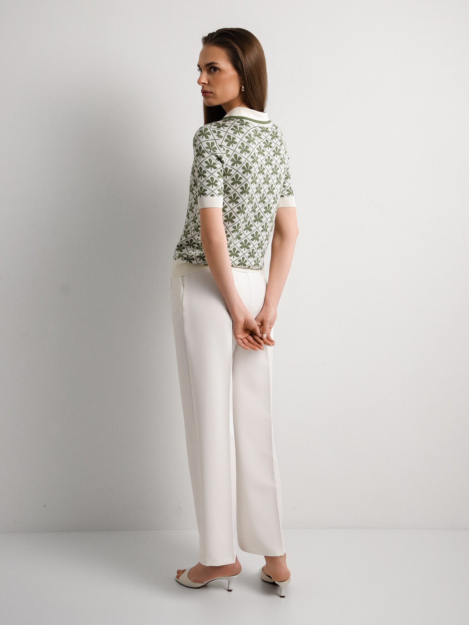 トップス Pedestal polo tee jellyyabashi Поло KYIV 【поло】 ➤ O.TAJE