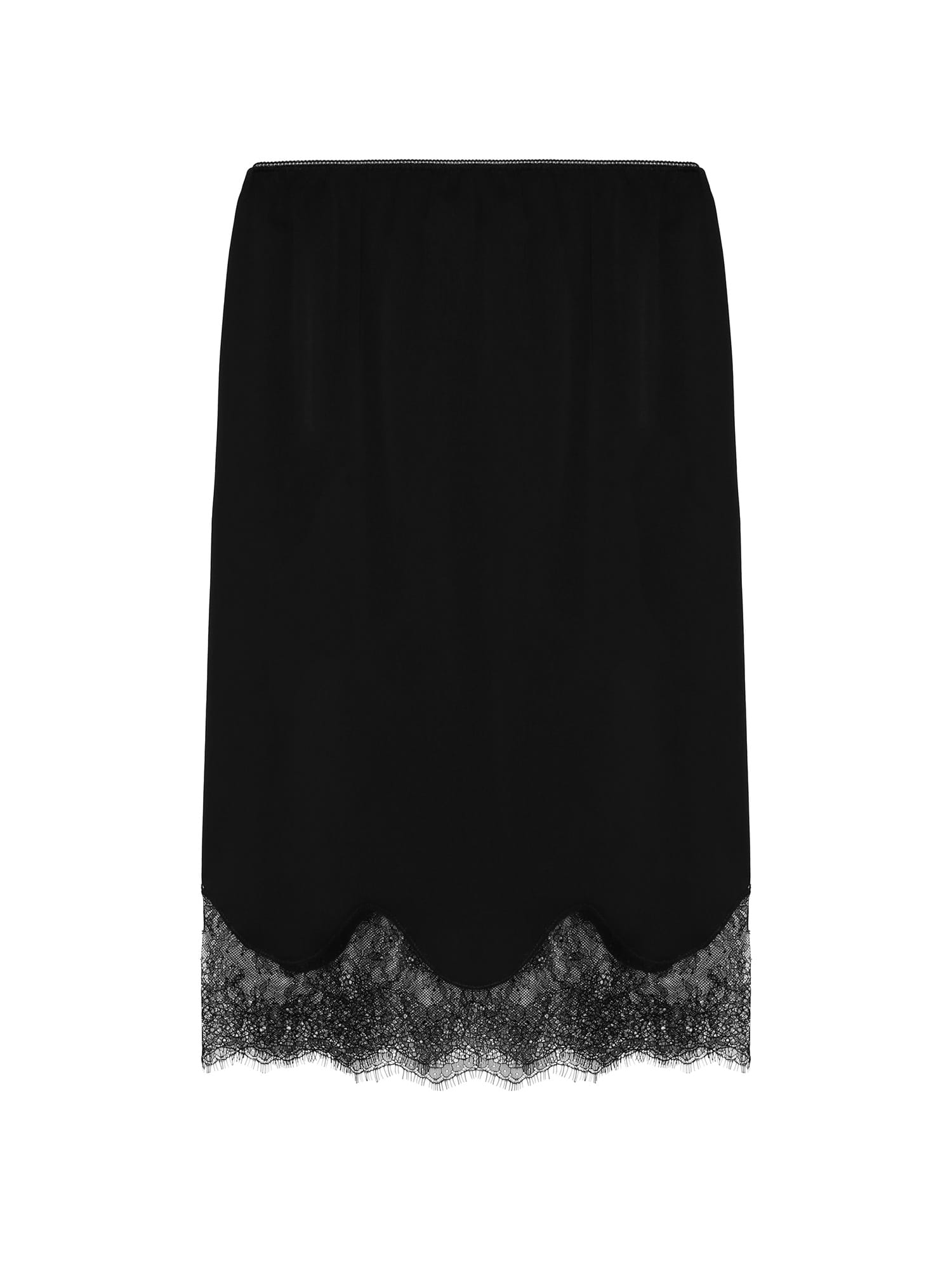 Спідниця сатинова міді LACE
